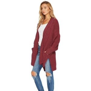 Free People Nightingale Chunky Cardigan sz small